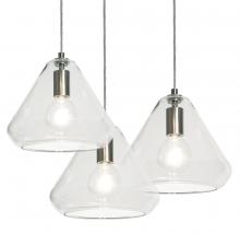 AFX Lighting, Inc. AGP10MBSNCLRND3 - Armitage 3 Light Round Pendant