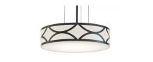 AFX Lighting, Inc. LAKP16LAJUDBK - Lake 16'' LED Pendant, 30W, 120-277V, BK