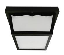 AFX Lighting, Inc. OCFW70050LBK - Olden 10" LED Outdoor Flush Mount