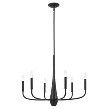 Kichler 52525BK - Chandelier 6Lt