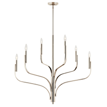 Kichler 52673PN - Chandelier 6Lt