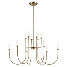 Kichler 52758CPZLED - Chandelier Extra Large Multi Tier 12Lt