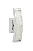 Kichler 83506 - Crushed Ice™ 3200K 1 Light Wall Sconce Chrome