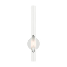 Livex Lighting 45911-69 - 1 Lt Shiny White ADA Single Sconce