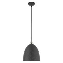 Livex Lighting 49109-76 - 1 Lt Scandinavian Gray Pendant