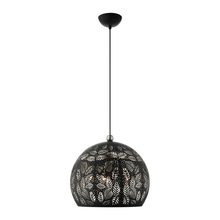 Livex Lighting 49543-04 - 3 Lt Black Pendant