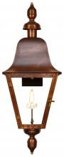 The Coppersmith BM30G - The CopperSmith Belmont 30" Tall Copper Gas Wall Mount Outdoor Light Lantern Sconce