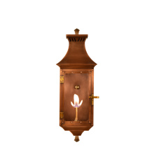 The Coppersmith PC36E - The CopperSmith Biltmore Collection Pinnacle 37" Tall Copper Electric Wall Mount Outdoor LT Lant