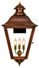 The Coppersmith SS43E - The CopperSmith State Street 29" Tall Copper Electric Wall Mount Outdoor Light Lantern Sconce
