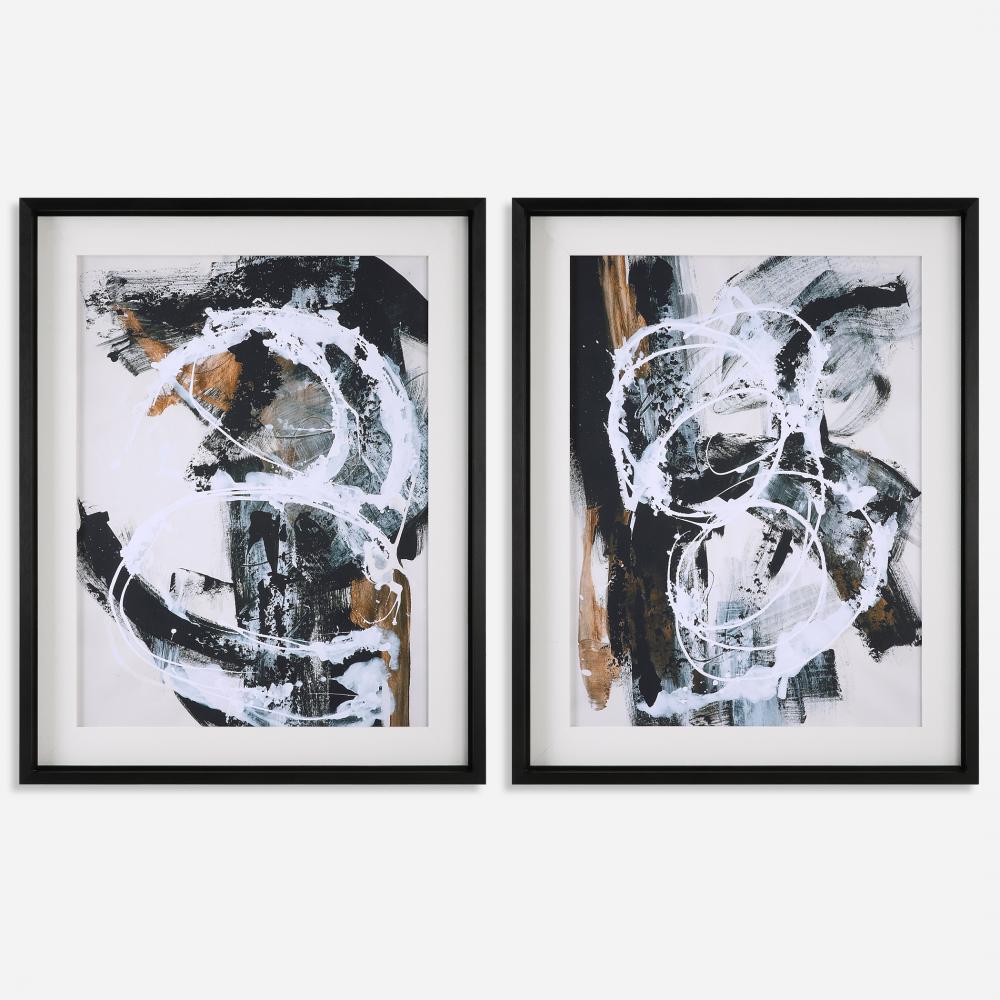 Uttermost Winterland Framed Prints, S/2