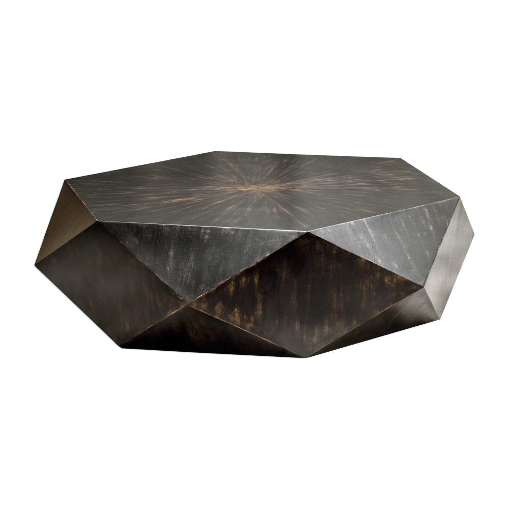 Uttermost Volker Coffee Table, Black