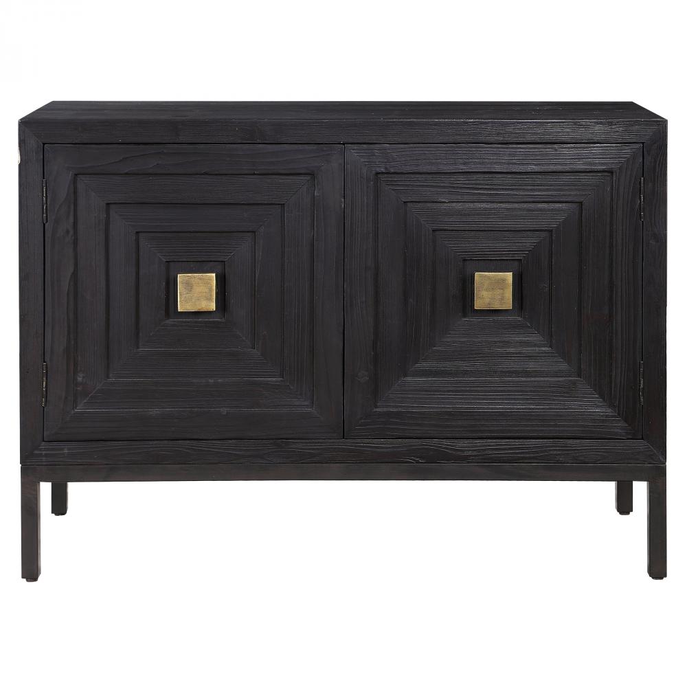 Uttermost Aiken 2 Door Cabinet, Black