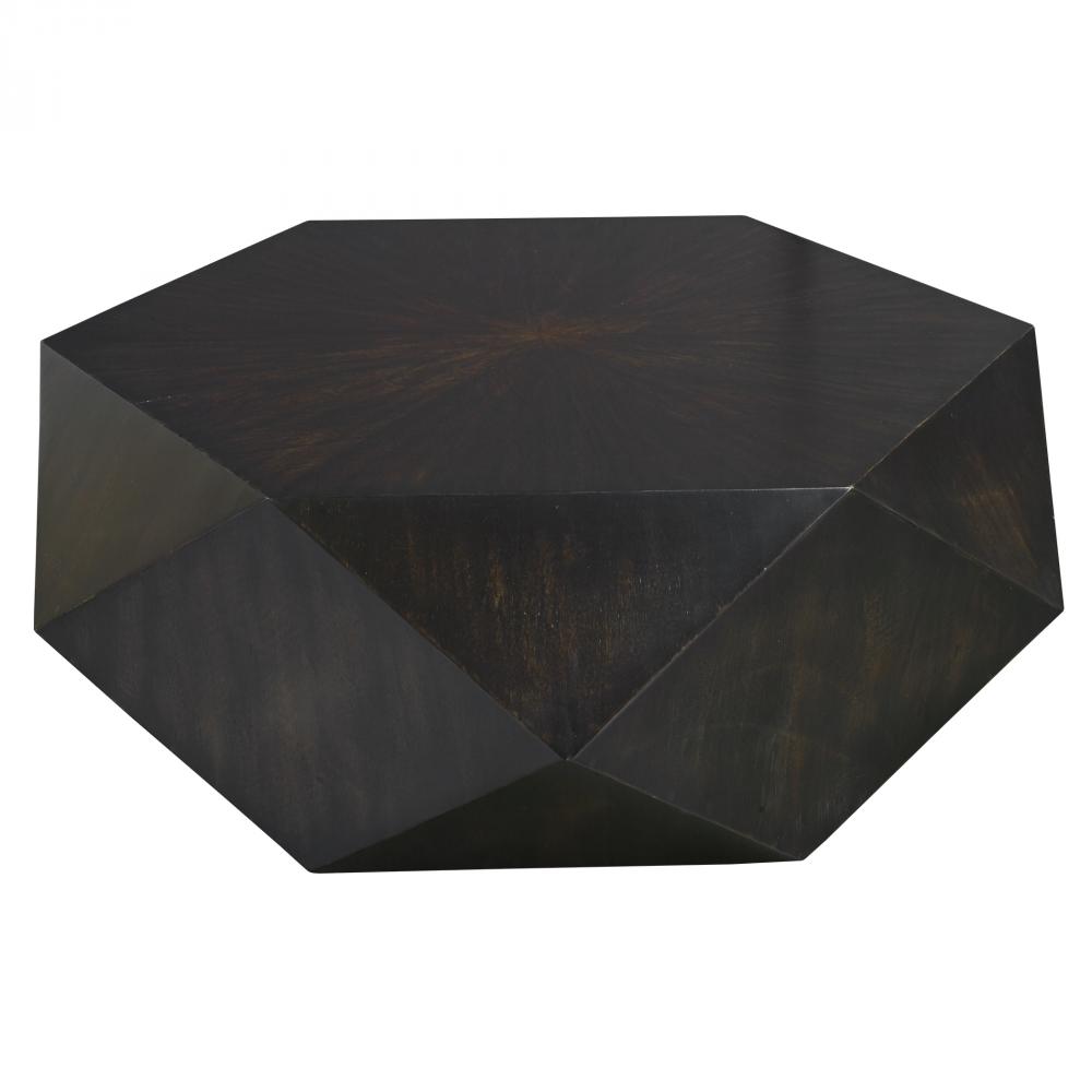 Uttermost Volker Small Coffee Table, Black