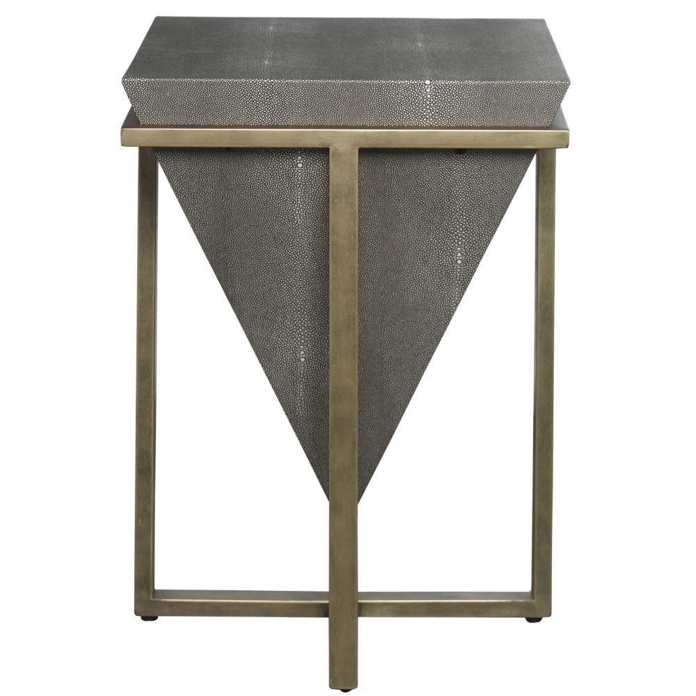 Bertrand Shagreen Accent Table