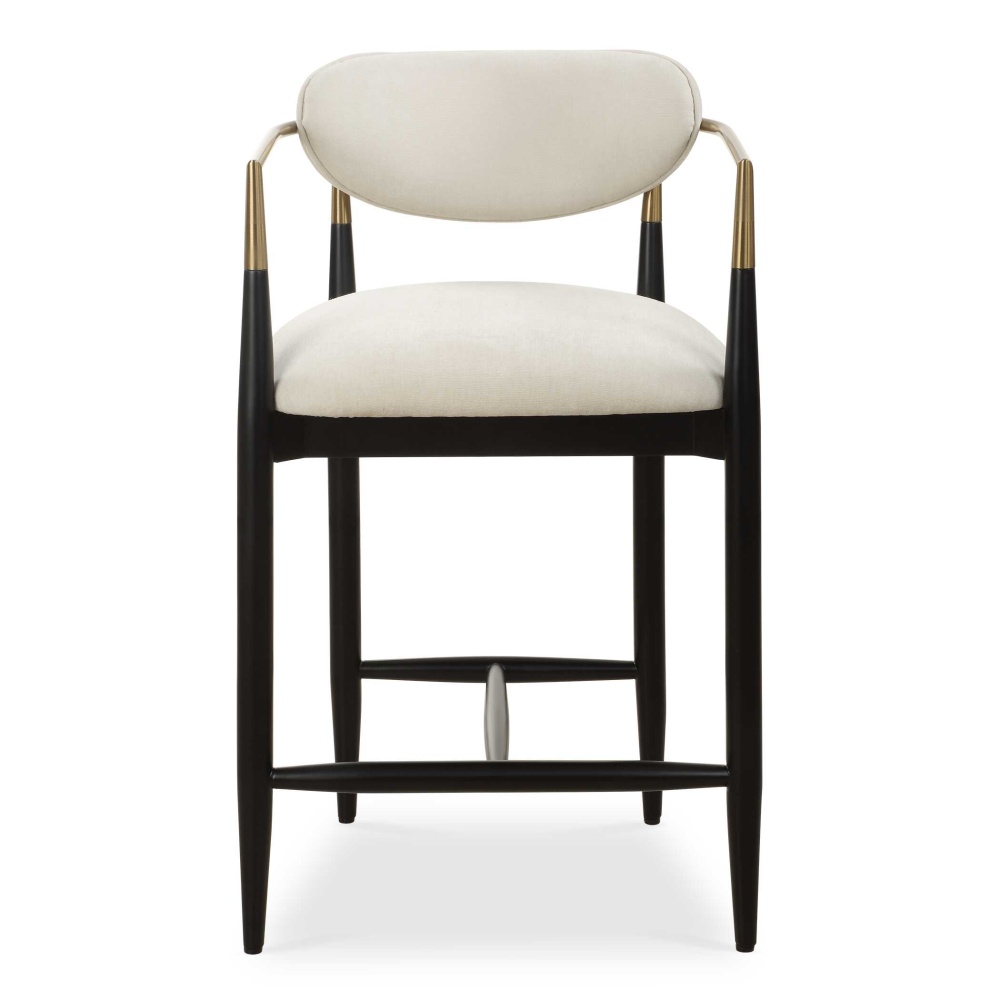 Uttermost Moxie White Counter Stool