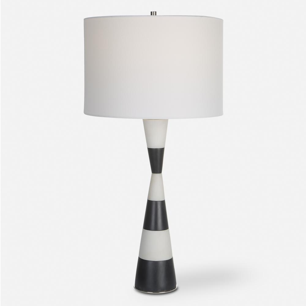 Uttermost Bandeau Banded Stone Table Lamp