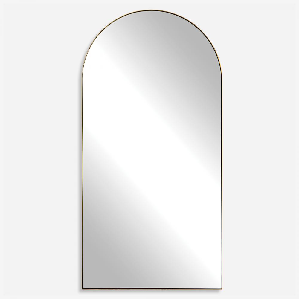 Crosley Antique Brass Arch Mirror