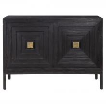 Uttermost 24916 - Uttermost Aiken 2 Door Cabinet, Black