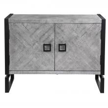 Uttermost 24990 - Uttermost Keyes 2 Door Gray Cabinet