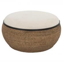 Uttermost 23734 - Island Straw Storage Ottoman / Coffee Table