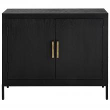 Uttermost 22891 - Uttermost Front Range 2 Door Cabinet, Black