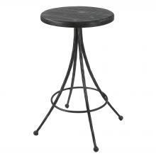 Uttermost 22970 - Sona Black Counter Stool