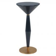 Uttermost 24007 - Luster Navy Blue Accent Table