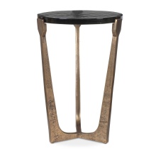 Uttermost 50216 - Uttermost Bohdi Outdoor Brass Accent Table