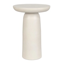 Uttermost 50225 - Uttermost Joppa White Outdoor Accent Table
