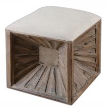 Uttermost 23131 - Uttermost Jia Wooden Ottoman