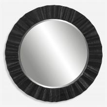 Uttermost 09798 - Caribou Dark Espresso Round Mirror