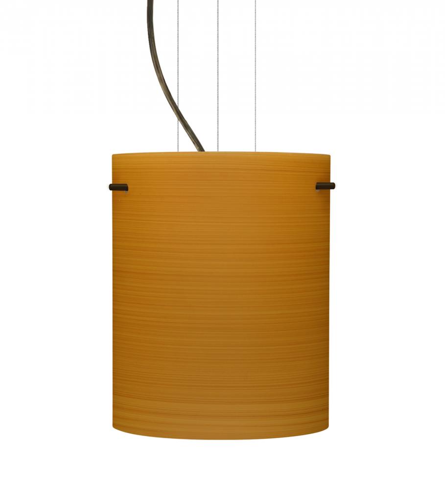 Besa Pendant Tamburo 8 Bronze Oak 1x100W Medium Base