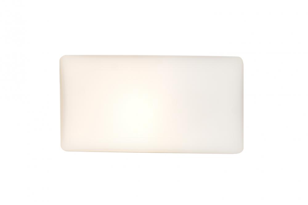 Besa, Lido Vanity, Opal Matte, Chrome Finish, 1x60W Medium Base