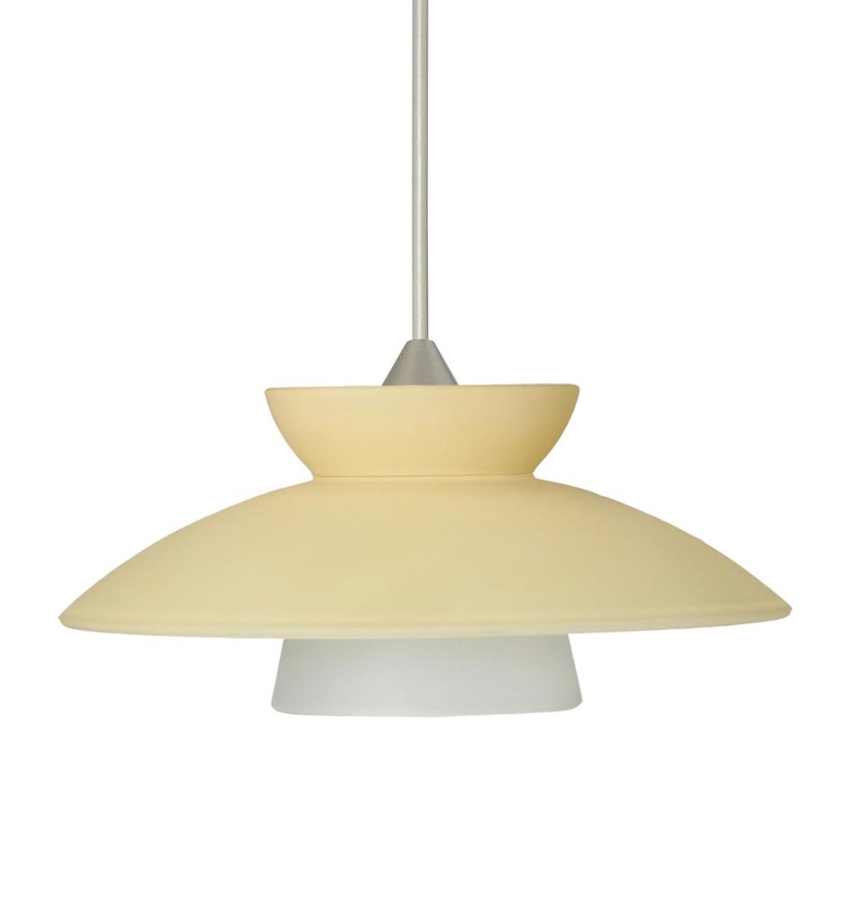 Besa Pendant Trilo 7 Satin Nickel Champagne 1x5W LED