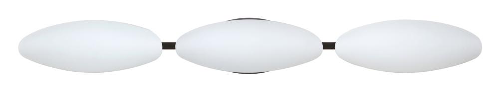 Besa Wall Aero Bronze Opal Matte 3x5W LED