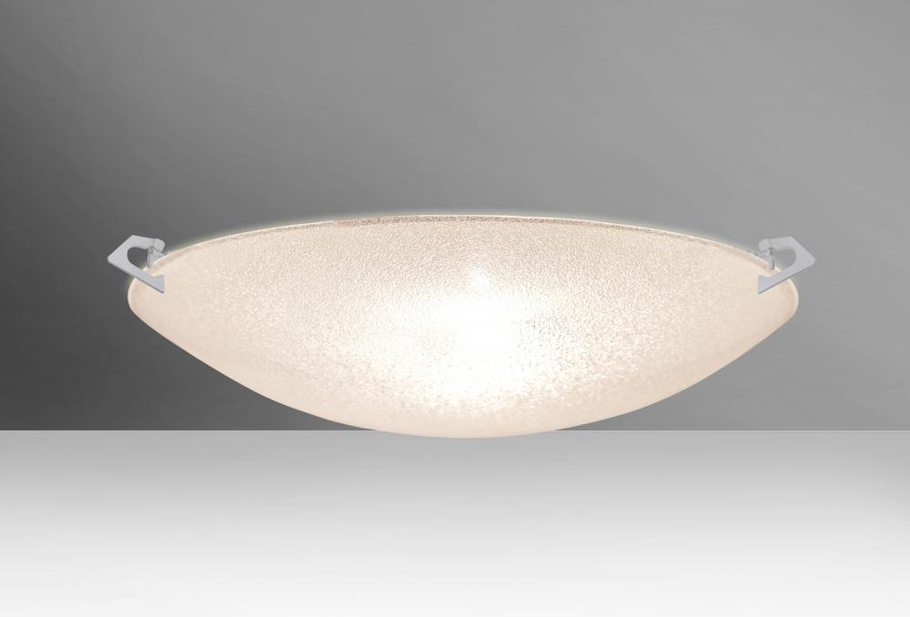 Besa Ceiling Sonya 17 Satin Nickel Glitter 3x11W LED