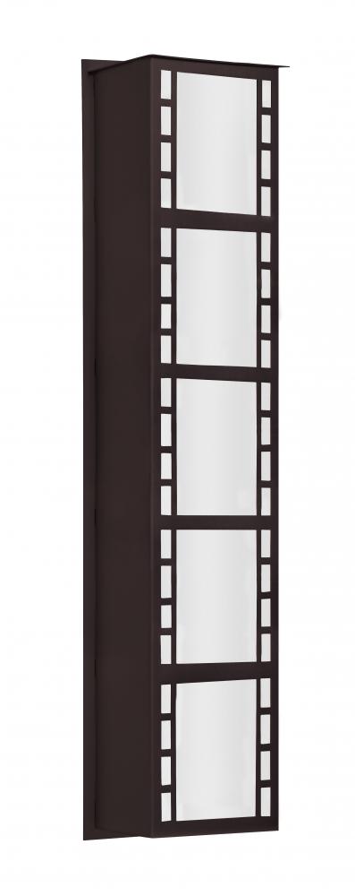 Besa Outdoor Napoli 26 Bronze White Acrylic 3x60W B10