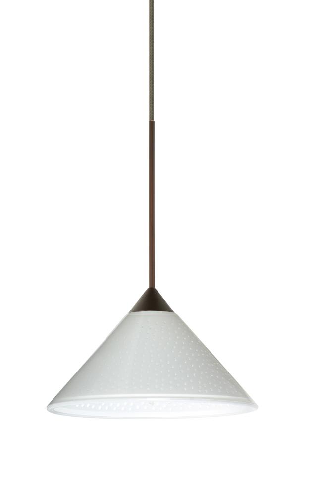 Besa Pendant Kona Bronze White Starpoint 1x50W Halogen