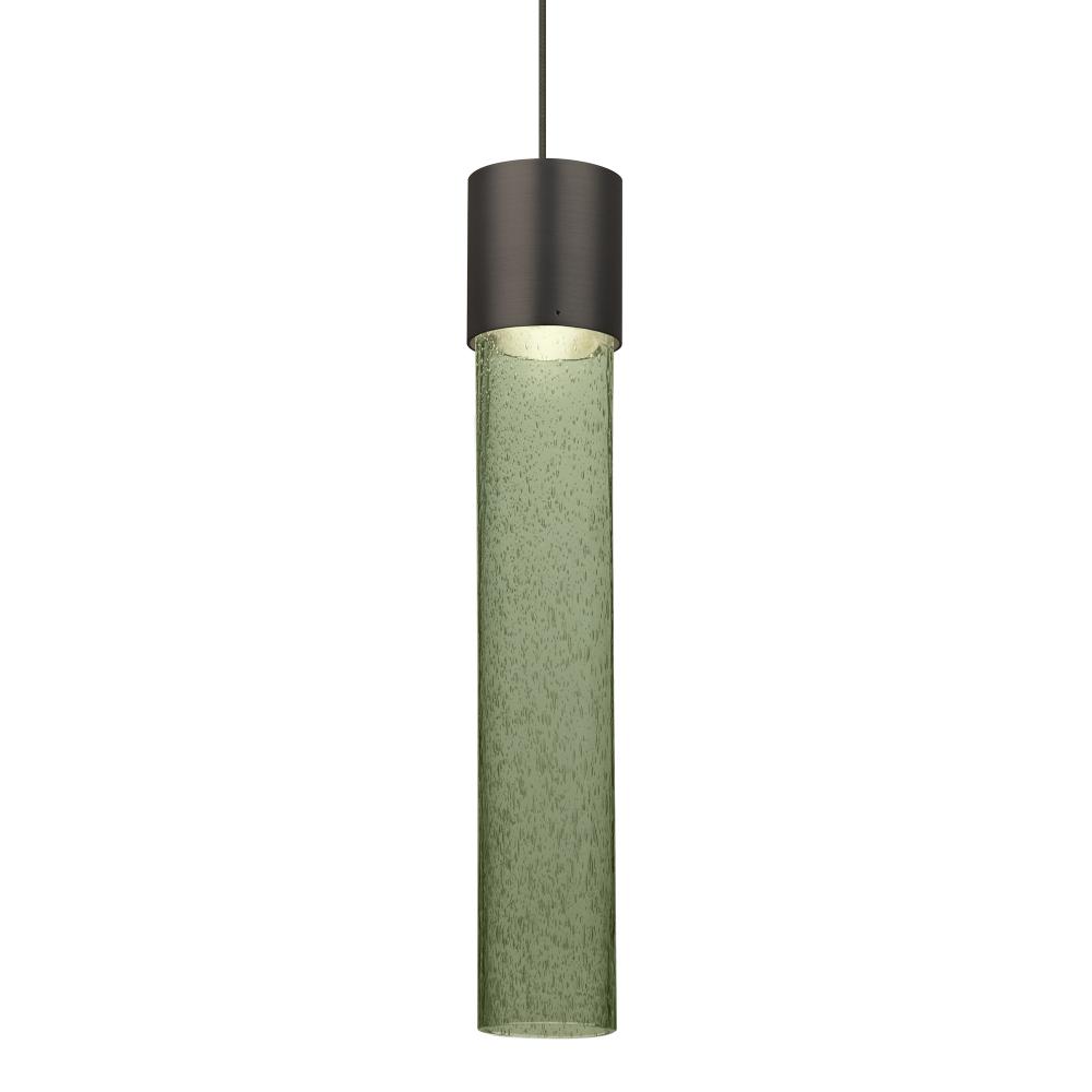 Besa Wanda 12 Pendant For Multiport Canopy, Moss Bubble, Bronze Finish, 1x3W LED