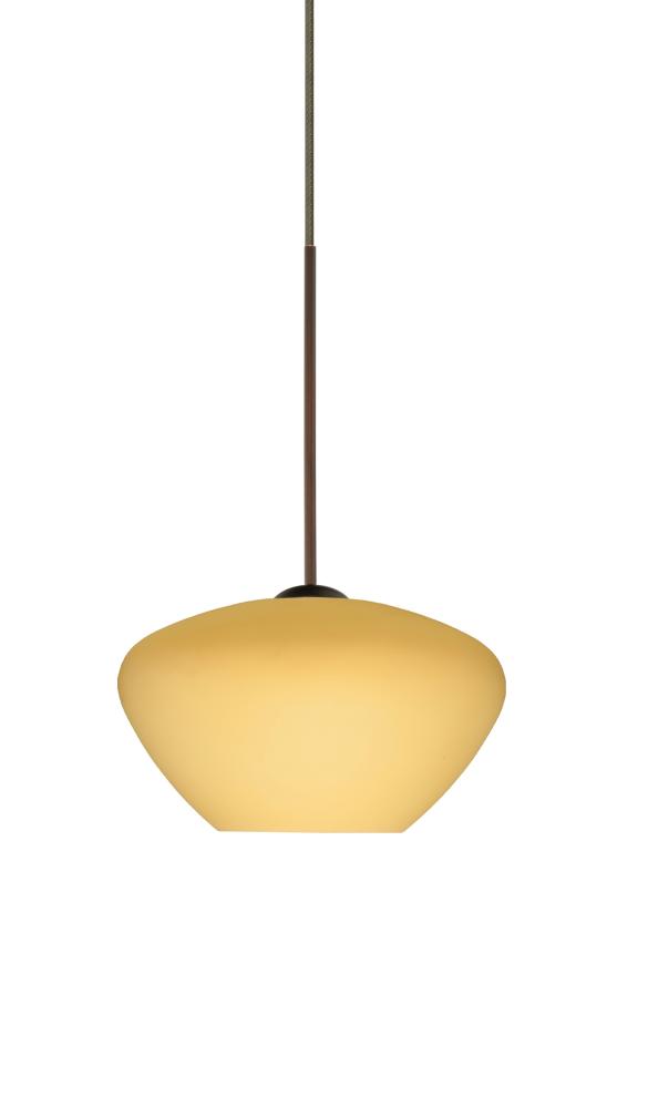 Besa Pendant Peri Bronze Vanilla Matte 1x50W Halogen