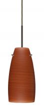 Besa Lighting 1JC-1512CH-BR - Besa Tao 10 Pendant Bronze Cherry 1x100W Medium Base