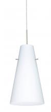 Besa Lighting 1JC-412407-SN - Besa Cierro Pendant Satin Nickel Opal Matte 1x100W Medium Base