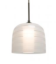 Besa Lighting 1JC-MITZI7FR-LED-BR - Besa Mitzi 7 Cord Pendant