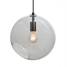 Besa Lighting 1JT-MAESTRO12CL-BK - Besa, Maestro 12 Cord Pendant, Clear, Black Finish, 1x60W Medium base