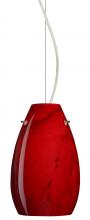 Besa Lighting 1KX-4126MA-LED-SN - Besa Pera 9 LED Pendant Magma Satin Nickel 1x9W LED