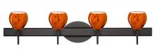 Besa Lighting 4SW-5605HB-BR - Besa Wall Tay Tay Bronze Habanero 4x40W G9