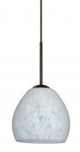 Besa Lighting B-412219-LED-BR - Besa Bolla LED Pendant For Multiport Canopy Carrera Bronze 1x9W LED