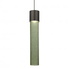 Besa Lighting RXP-WAND12MS-LED-BR - Besa Wanda 12 Pendant, Moss Bubble, Bronze Finish, 1x3W LED