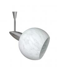 Besa Lighting SP-155919-12-SN - Besa Spotlight With 12" Stem Palla 3 Satin Nickel Carrera 1x35W Halogen Mr11