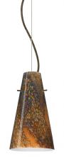 Besa Lighting 1KX-4124CE-BR - Besa Cierro Cable Pendant Ceylon Bronze 1x100W A19